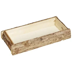 Gifi Plateau bois effet écorce L.29xH.5xl.15cm| Vaisselle Et Accessoires De Table