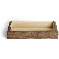 Gifi Plateau bois effet écorce L.29xH.5xl.15cm| Vaisselle Et Accessoires De Table