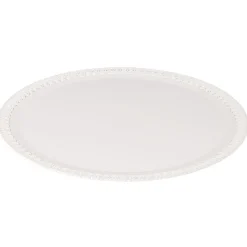 Gifi Plateau de présentation rond blanc Ø32 cm| Vaisselle Et Accessoires De Table