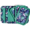 Gifi Plateau de service en carton motif tropical x 5| Vaisselle Et Accessoires De Table