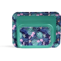 Gifi Plateau de service en carton motif tropical x 5| Vaisselle Et Accessoires De Table
