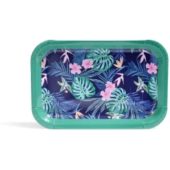 Gifi Plateau de service en carton motif tropical x 5| Vaisselle Et Accessoires De Table