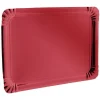 Gifi Plateau de service en carton rouge x3| Vaisselle Et Accessoires De Table
