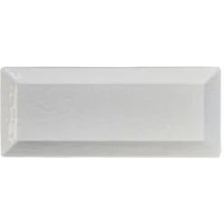 Vaisselle Et Accessoires De Table<Gifi Plateau de service rectangulaire martelé blanc