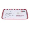 Vaisselle Et Accessoires De Table<Gifi Plateau de service rectangulaire Noël mélaminé motif carte postale 19x37,5cm