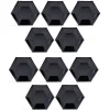 Gifi Plateau hexagonal carton noir Ø26cm x10| Vaisselle Et Accessoires De Table