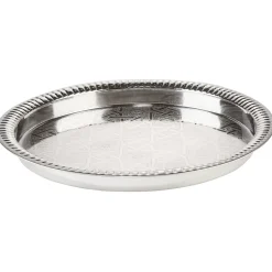 Gifi Plateau marocain argenté inox| Vaisselle Et Accessoires De Table