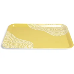 Vaisselle Et Accessoires De Table<Gifi Plateau mélaminé jaune 45,2x31,4x2cm