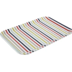 Vaisselle Et Accessoires De Table<Gifi Plateau mélamine motif bayadère multicolore
