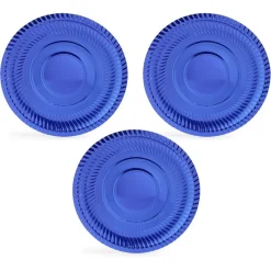 Gifi Plateau présentation carton bleu métallisé x3| Vaisselle Et Accessoires De Table
