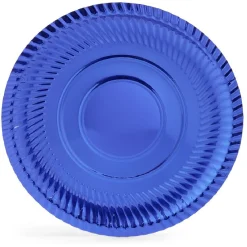 Gifi Plateau présentation carton bleu métallisé x3| Vaisselle Et Accessoires De Table