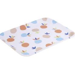 Vaisselle Et Accessoires De Table<Gifi Plateau rectangulaire blanc motif fruit orange bleu plastique 29x22cm