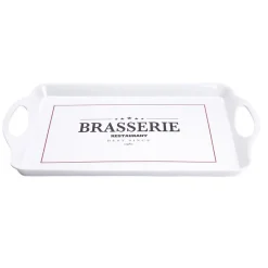 Vaisselle Et Accessoires De Table<Gifi Plateau rectangulaire brasserie restaurant blanc 34x50,5cm