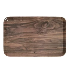 Vaisselle Et Accessoires De Table<Gifi Plateau rectangulaire mélaminé effet bois naturel 19x30cm