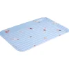 Gifi Plateau rectangulaire rayé bleu blanc motif nageur - plastique 45x31cm| Vaisselle Et Accessoires De Table