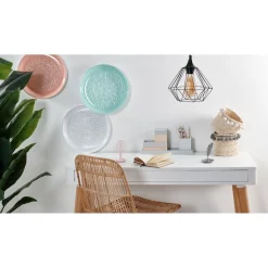 Gifi Plateau rond en métal| Vaisselle Et Accessoires De Table