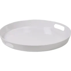 Vaisselle Et Accessoires De Table<Gifi Plateau rond mélamine uni blanc