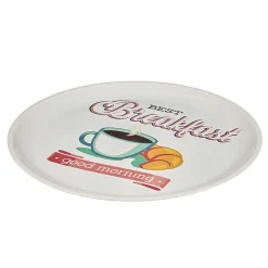 Gifi Plateau rond style vintage| Vaisselle Et Accessoires De Table