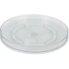 Gifi Plateau rotatif en plastique transparent - Ø29,4xH4cm| Vaisselle Et Accessoires De Table
