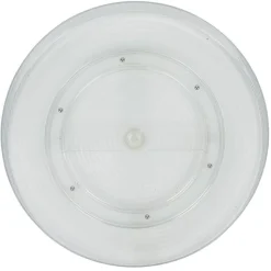 Gifi Plateau rotatif en plastique transparent - Ø29,4xH4cm| Vaisselle Et Accessoires De Table