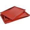 Gifi Plateau rouge en carton x3| Vaisselle Et Accessoires De Table