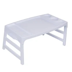 Vaisselle Et Accessoires De Table<Gifi Plateau sur pied plastique pliable blanc