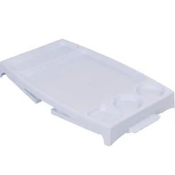 Vaisselle Et Accessoires De Table<Gifi Plateau sur pied plastique pliable blanc