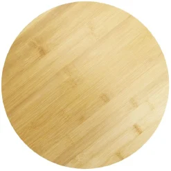 Gifi Plateau tournant en bambou naturel Ø35cm| Vaisselle Et Accessoires De Table