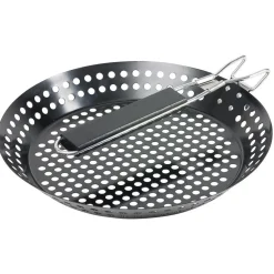 Cuisson<Gifi Poêle à marrons en acier au carbone Ø30,5cm