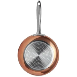 Cuisson<Gifi Poêle aluminium extérieur cuivre ø24 cm