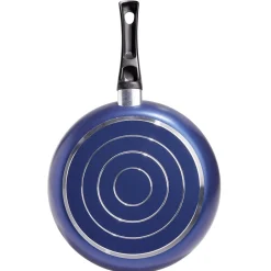 Cuisson<Gifi Poêle aluminium gris ou bleu Ø28 cm