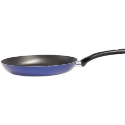 Cuisson<Gifi Poêle aluminium gris ou bleu Ø28 cm