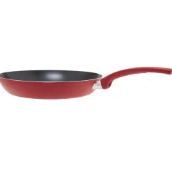 Cuisson<Gifi Poêle aluminium noire et rouge