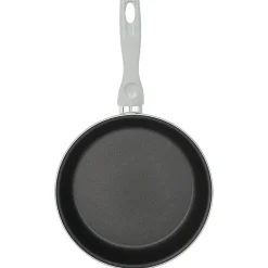 Cuisson<Gifi Poêle anti adhérente acier émaillé noir et blanc Ø24cm