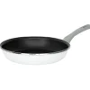 Cuisson<Gifi Poêle anti adhérente acier émaillé noir et blanc Ø28cm