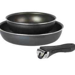 Cuisson<Gifi Poêle anti adhérente grise x2