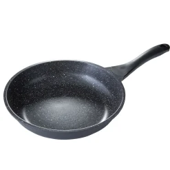 Cuisson<Gifi Poêle anti adhérente tous feux dont induction noir moucheté