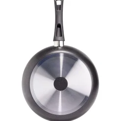 Cuisson<Gifi Poêle effet pierre antiadhérente noir Ø28cm
