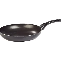 Cuisson<Gifi Poêle effet pierre noire et orange x2