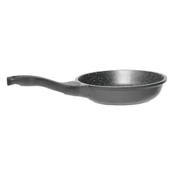 Cuisson<Gifi Poêle en fonte aluminium effet pierre 20 cm
