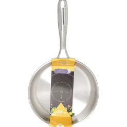 Cuisson<Gifi Poêle inox gris Ø20cm