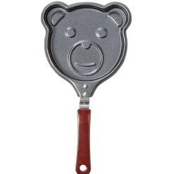 Cuisson<Gifi Poêle mini crêpe fantaisie noir acier