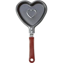 Cuisson<Gifi Poêle mini crêpe fantaisie noir acier