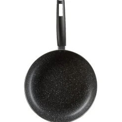 Cuisson<Gifi Poêle noire à induction effet pierre x2