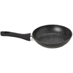 Cuisson<Gifi Poêle noire en aluminium effet pierre Ø20 cm