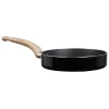 Cuisson<Gifi Poêle noire manche effet bois Ø 20