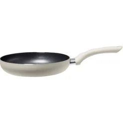Cuisson<Gifi Poêle ronde en aluminium taupe x2