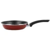 Cuisson<Gifi Poêle ronde inscription Healthy Cooking rouge et noir