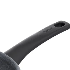 Cuisson<Gifi Poêle sauteuse Tefal Mineralia Force aluminium moucheté gris noir ø 24 cm