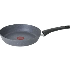 Cuisson<Gifi Poêle Tefal aluminium effet pierre Ø24cm